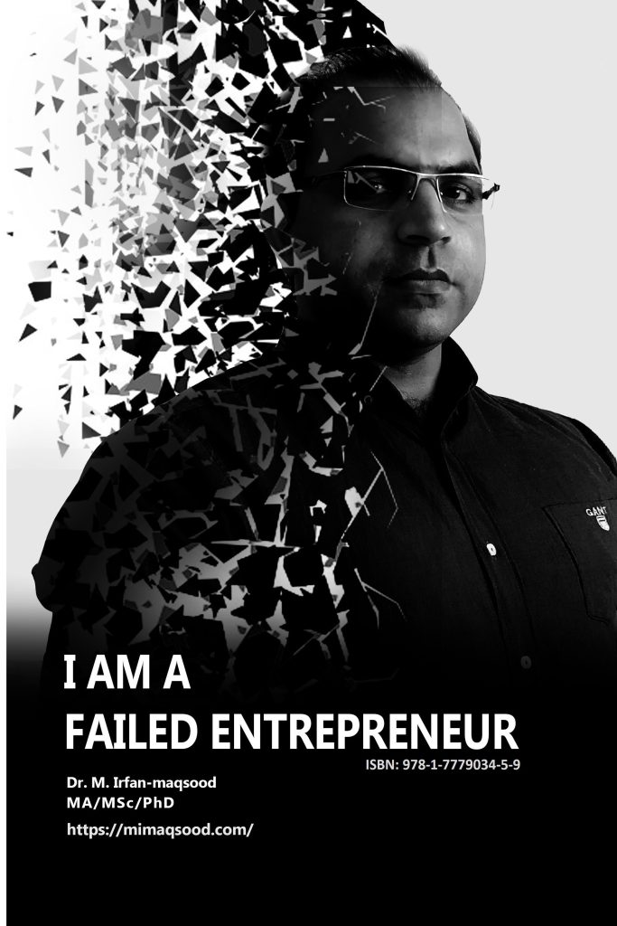 i am a failed entrepreneur